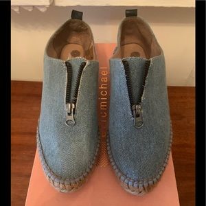 Eric Michael Denim Espadrille Shoes
